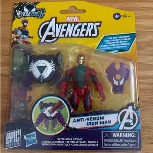 Hasbro Marvel Avengers Anti-Venom Iron Man Figure - Red, Green, Purple